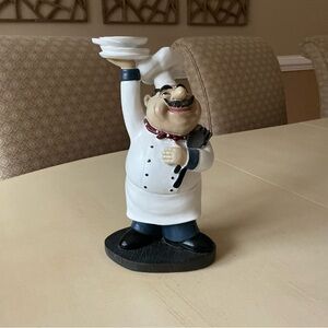 Italian Chef Figurine Decor 🍝